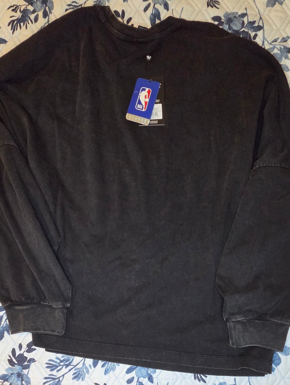 Washington Wizards Men’s Oversized Graphic Long Sleeve Shirt Black XL NWT NBA - Picture 5 of 6